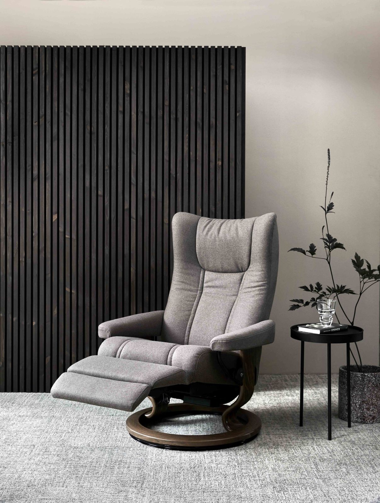 Stressless Wing Relaxfauteuil + Hocker
