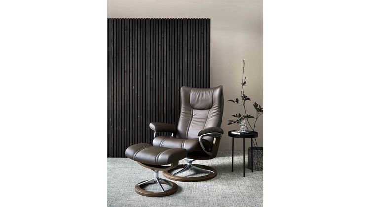 Stressless Wing Relaxfauteuil + Hocker