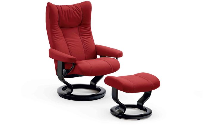Stressless Wing Relaxfauteuil + Hocker
