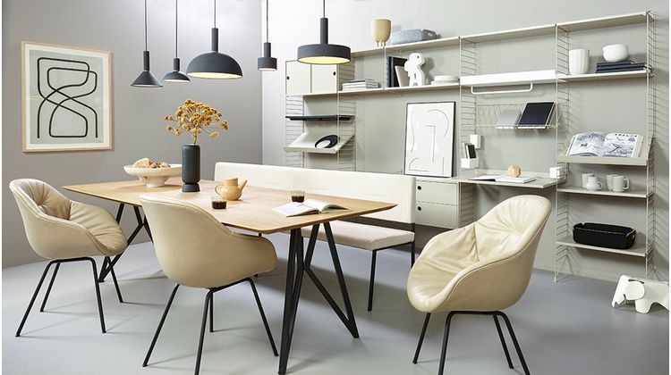 Studio HENK Butterfly Black Eettafel