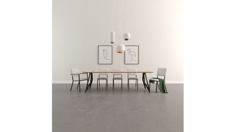 Studio HENK Butterfly Black Eettafel