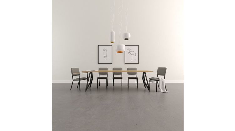 Studio HENK Butterfly Black Eettafel