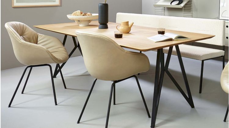 Studio HENK Butterfly Black Eettafel