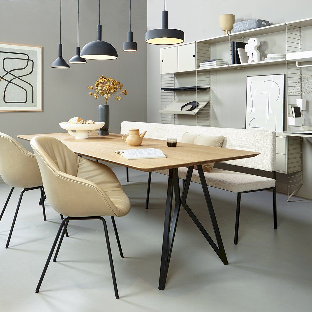 Studio HENK Butterfly Black Eettafel