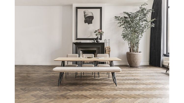 Studio HENK Butterfly Black Eettafel