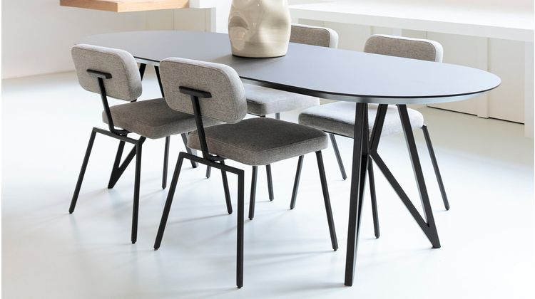 Studio HENK Butterfly Plat Ovaal Eettafel