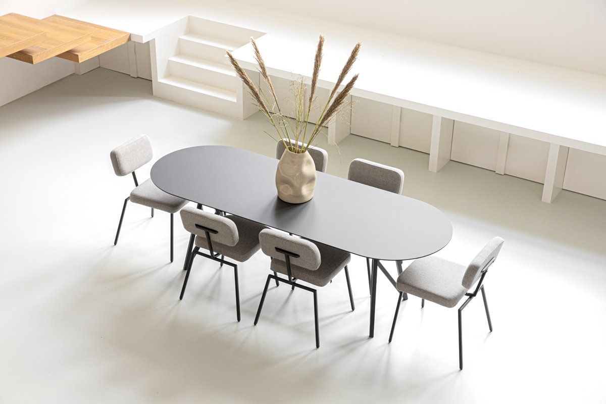 Studio HENK Butterfly Plat Ovaal Eettafel