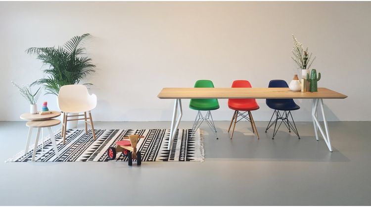Studio HENK Butterfly White Eettafel