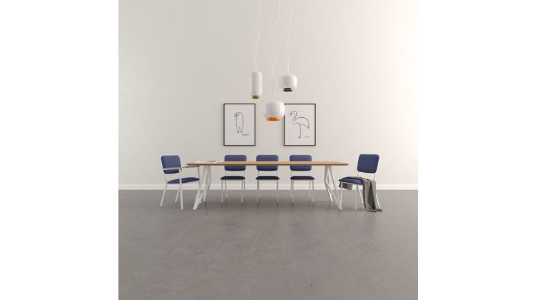 Studio HENK Butterfly White Eettafel