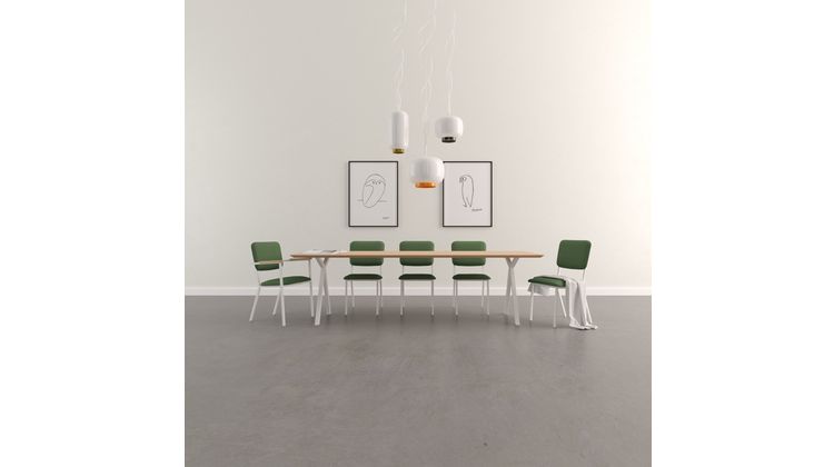 Studio HENK Slim X-type Eettafel