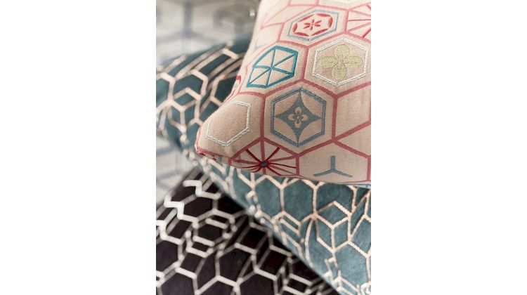 textiles & more Tribe Hexagon Sierkussen