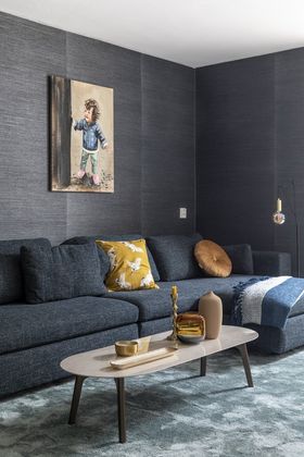 Trendhopper Cowan Blauw Vloerkleed
