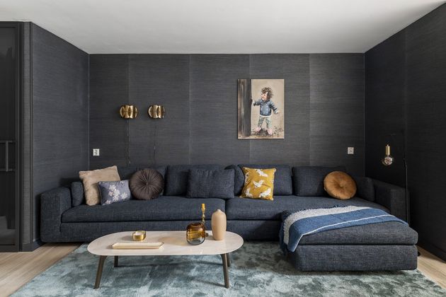 Trendhopper Cowan Blauw Vloerkleed