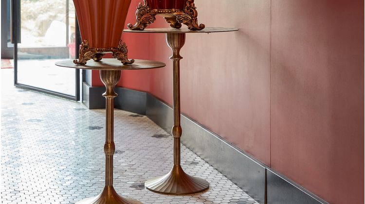 Trendhopper Janna Antiek Brons Bijzettafel