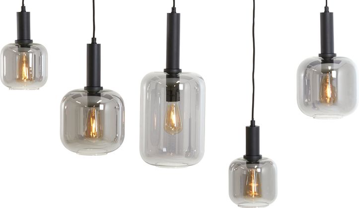 Trendhopper Loki 5-lichts Hanglamp