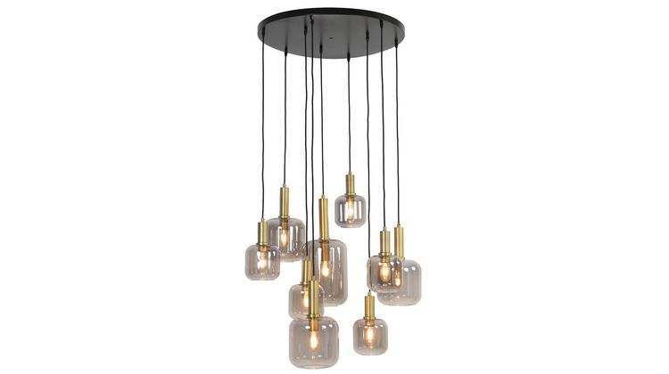 Trendhopper Loki 9-lichts Hanglamp