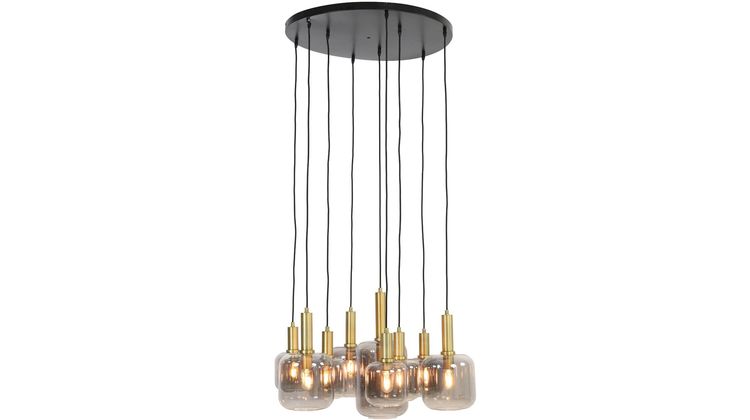 Trendhopper Loki 9-lichts Hanglamp