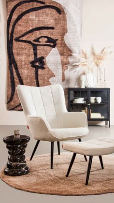 Trendhopper Perry Rond Vloerkleed