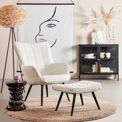 Trendhopper Perry Rond Vloerkleed