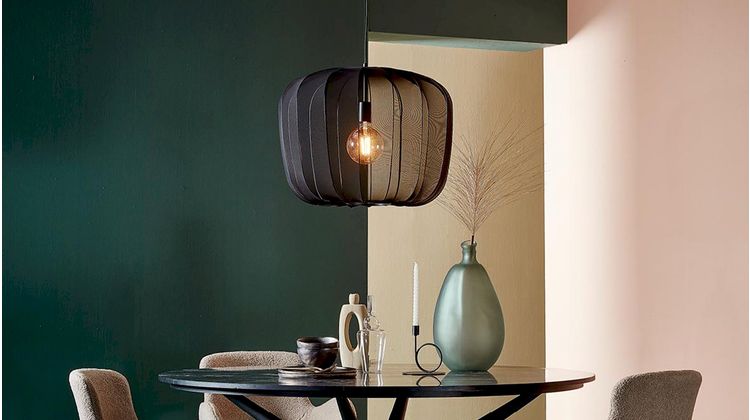 Trendhopper Plumeria Zwart Hanglamp