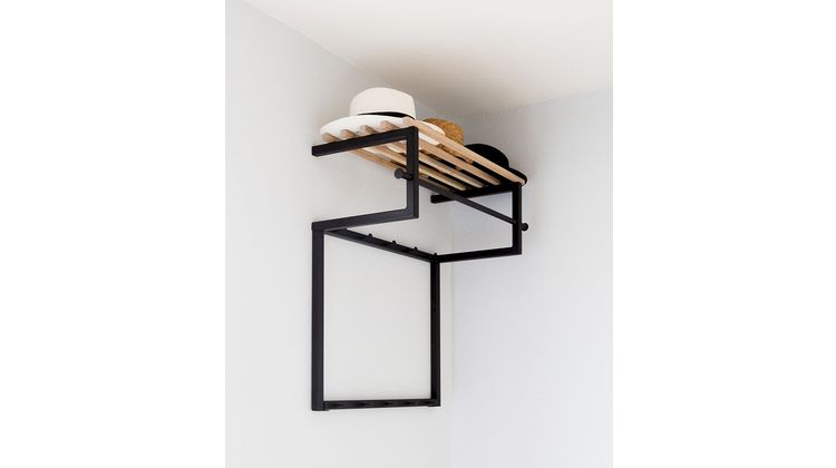 Trendhopper Rimini 10 Black Wandkapstok