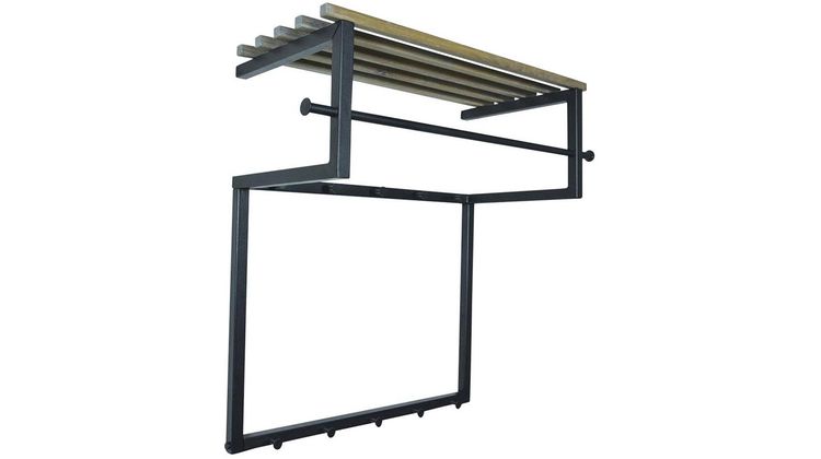 Trendhopper Rimini 10 Black Wandkapstok