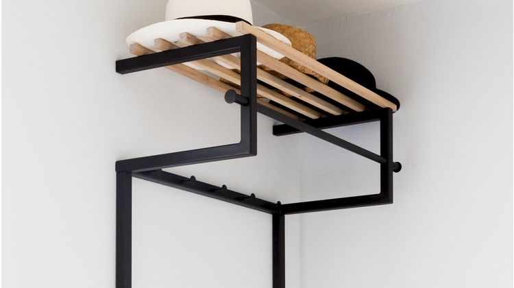 Trendhopper Rimini 5 Black Wandkapstok