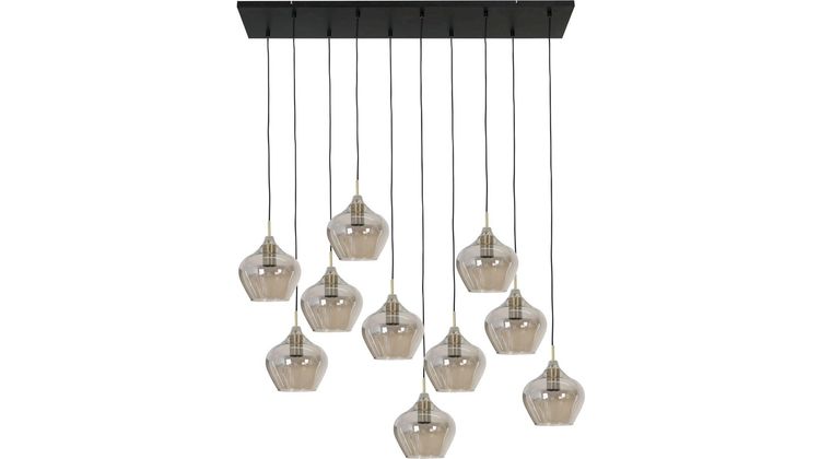 Trendhopper Rolf 10-lichts Hanglamp
