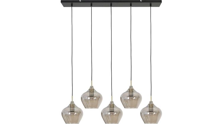 Trendhopper Rolf 5-lichts Hanglamp