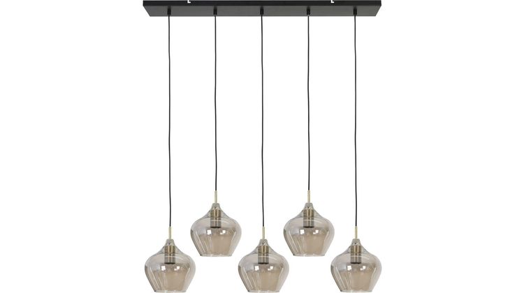 Trendhopper Rolf 5-lichts Hanglamp