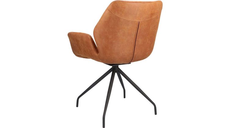 Trendhopper Vieve Microleder Eetkamerstoel