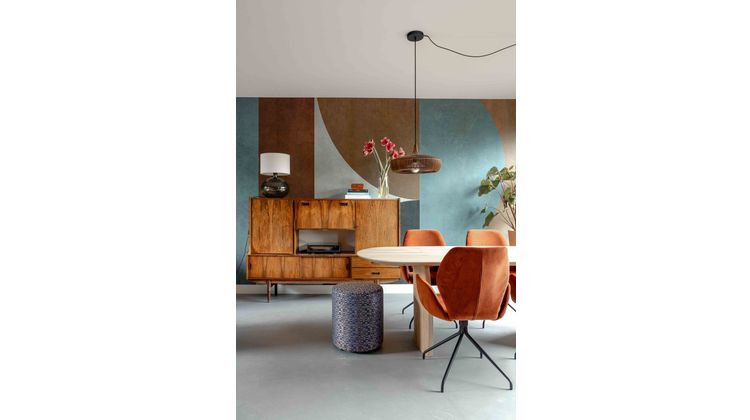 Trendhopper Vieve Microleder Eetkamerstoel