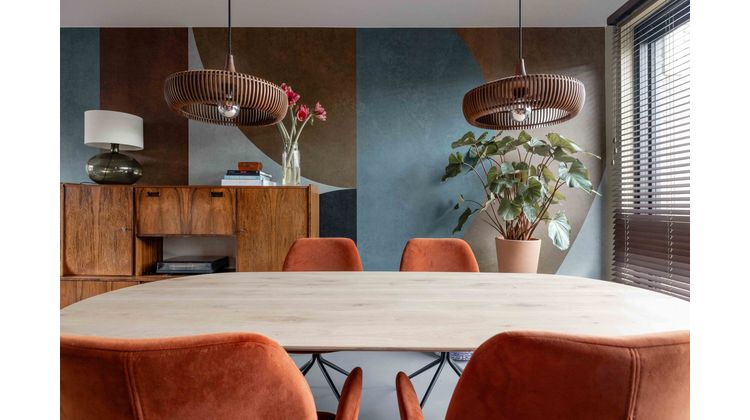 Trendhopper Vieve Microleder Eetkamerstoel