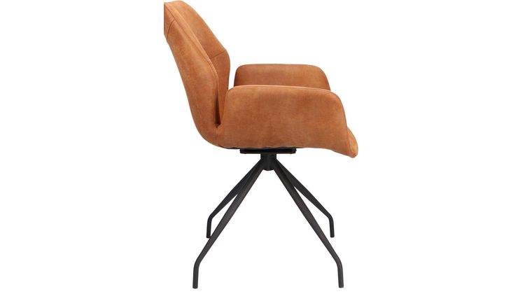 Trendhopper Vieve Microleder Eetkamerstoel