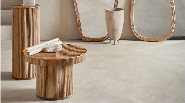 Urban Nature Culture Rattan Bijzettafel