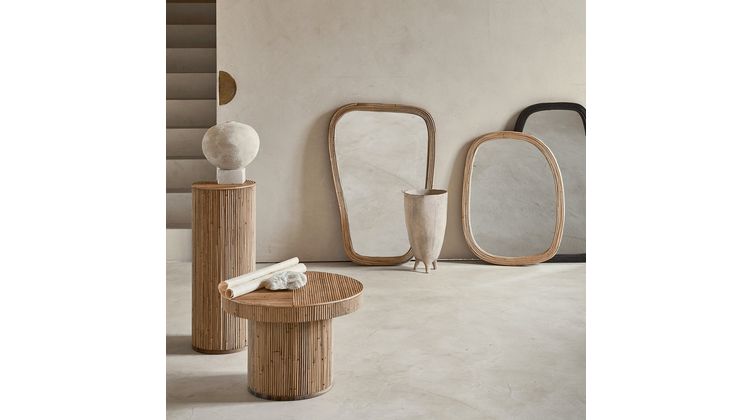 Urban Nature Culture Rattan Bijzettafel