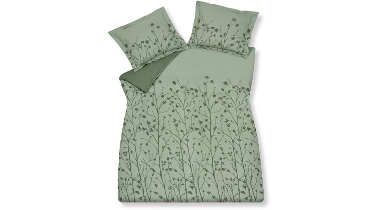 Vandyck Frosty Freshness Olive Dekbedovertrek