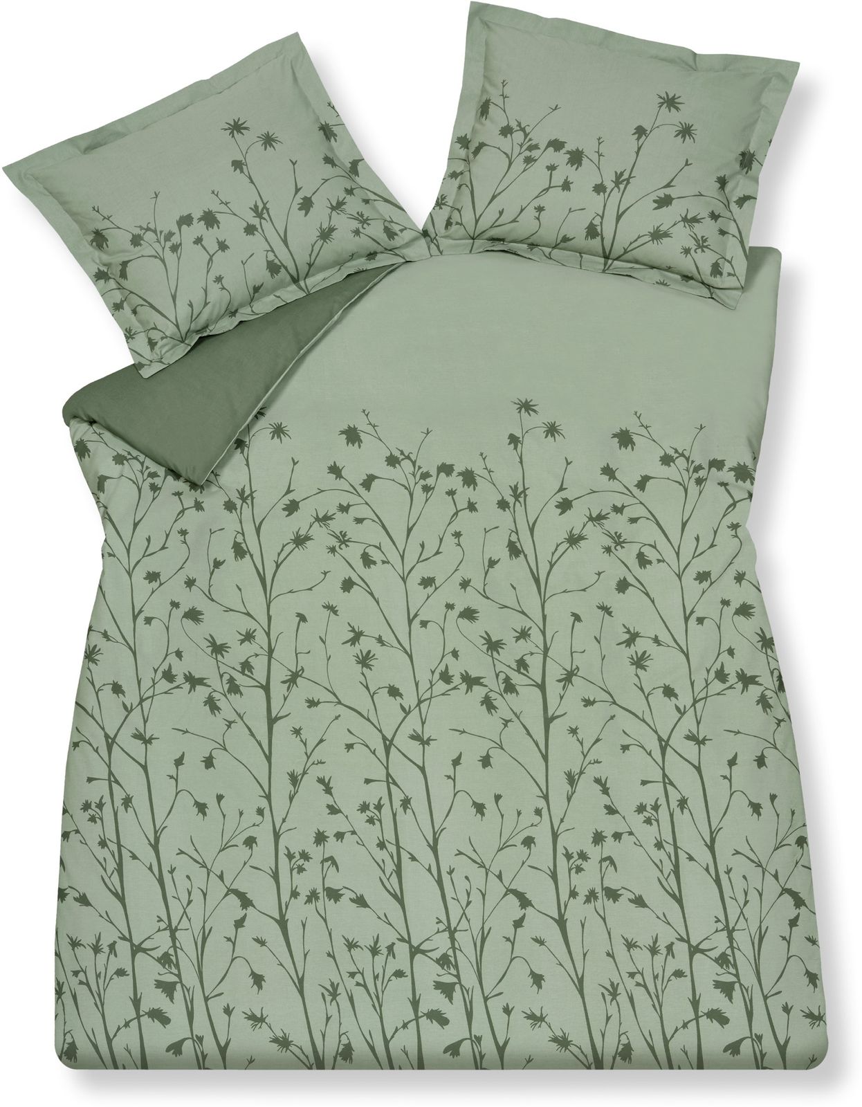 Vandyck Frosty Freshness Olive Dekbedovertrek
