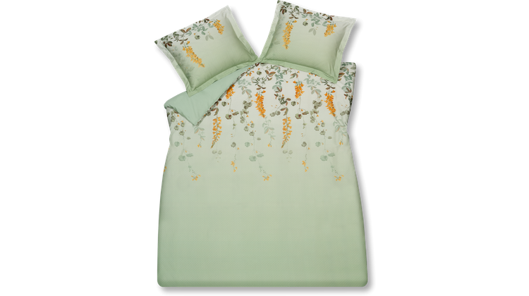 Vandyck Victoria Smoke Green Dekbedovertrek