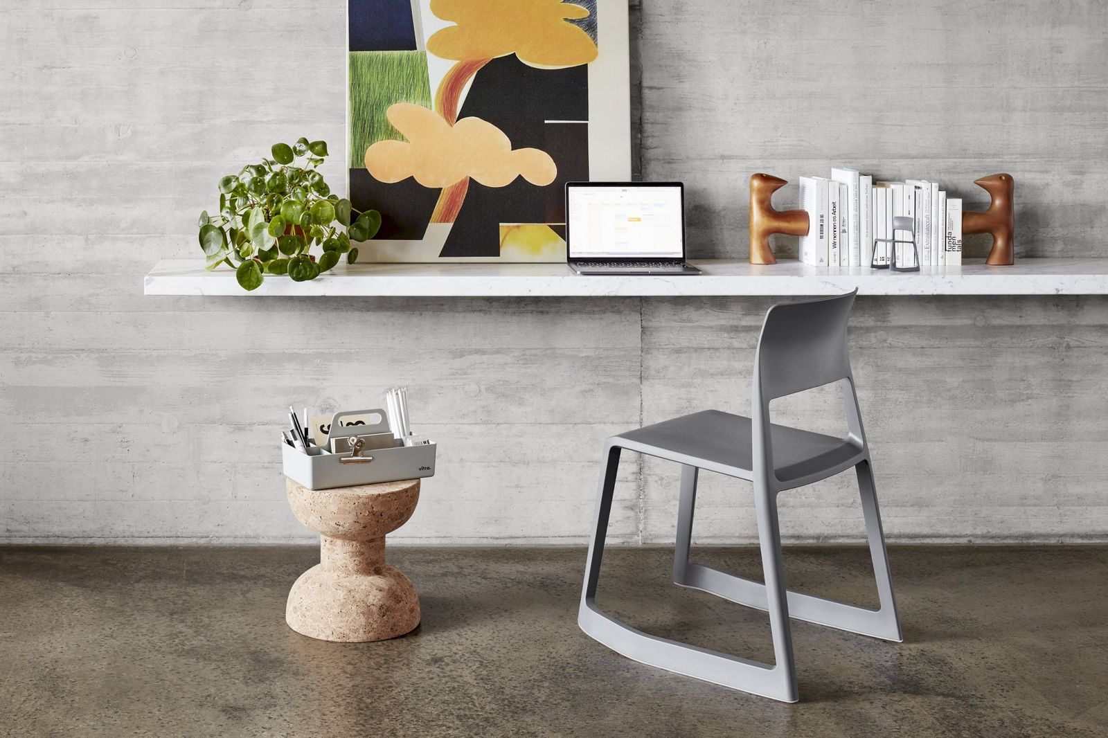 Vitra Cork model E Bijzettafel