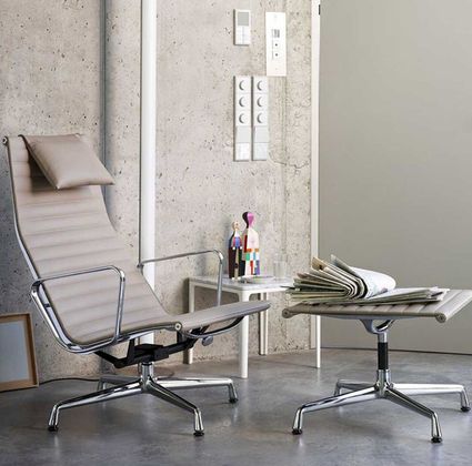 Vitra Eames EA 124 Fauteuil