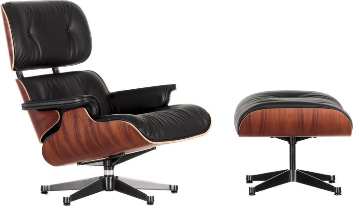 Vitra Eames Lounge Chair & Hocker