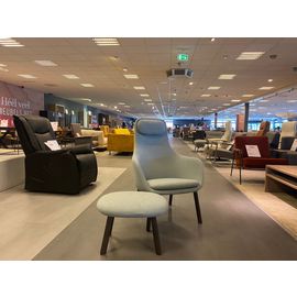 Vitra Hal Blauw Outlet Fauteuil