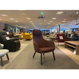 Vitra Hal Bruin Outlet Fauteuil