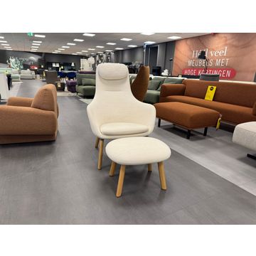 Vitra Hal Outlet Fauteuil + Hocker