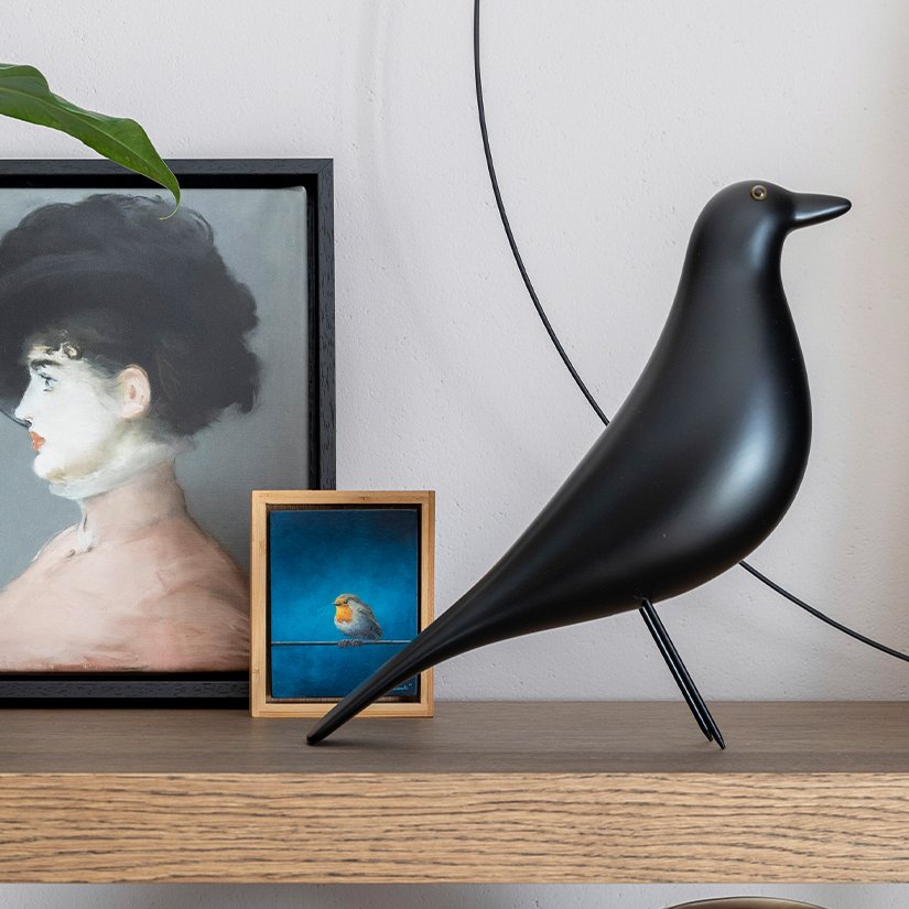 Vitra Eames House Bird Zwart | Eijerkamp Wonen
