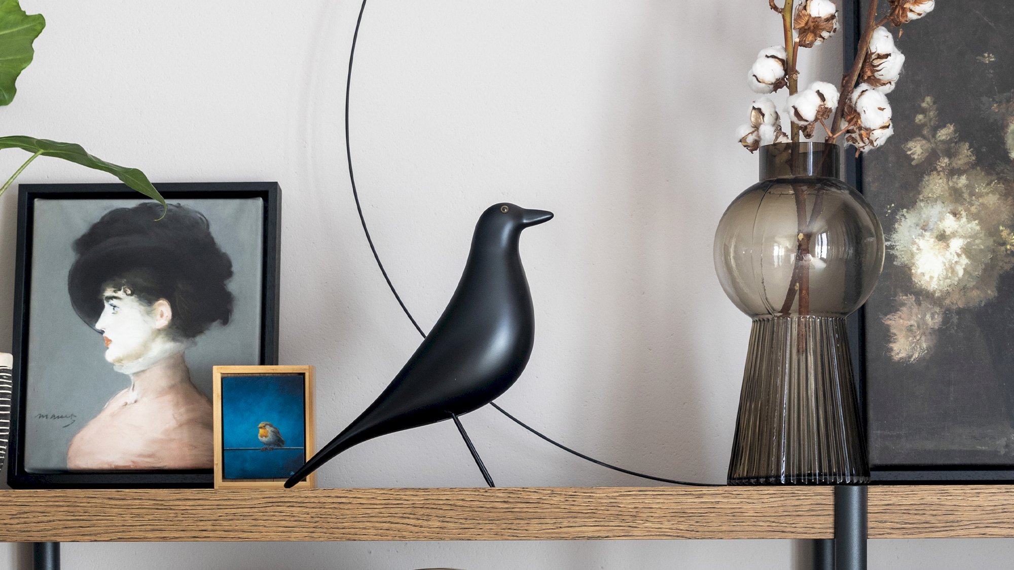 Vitra Eames House Bird Zwart | Eijerkamp Wonen
