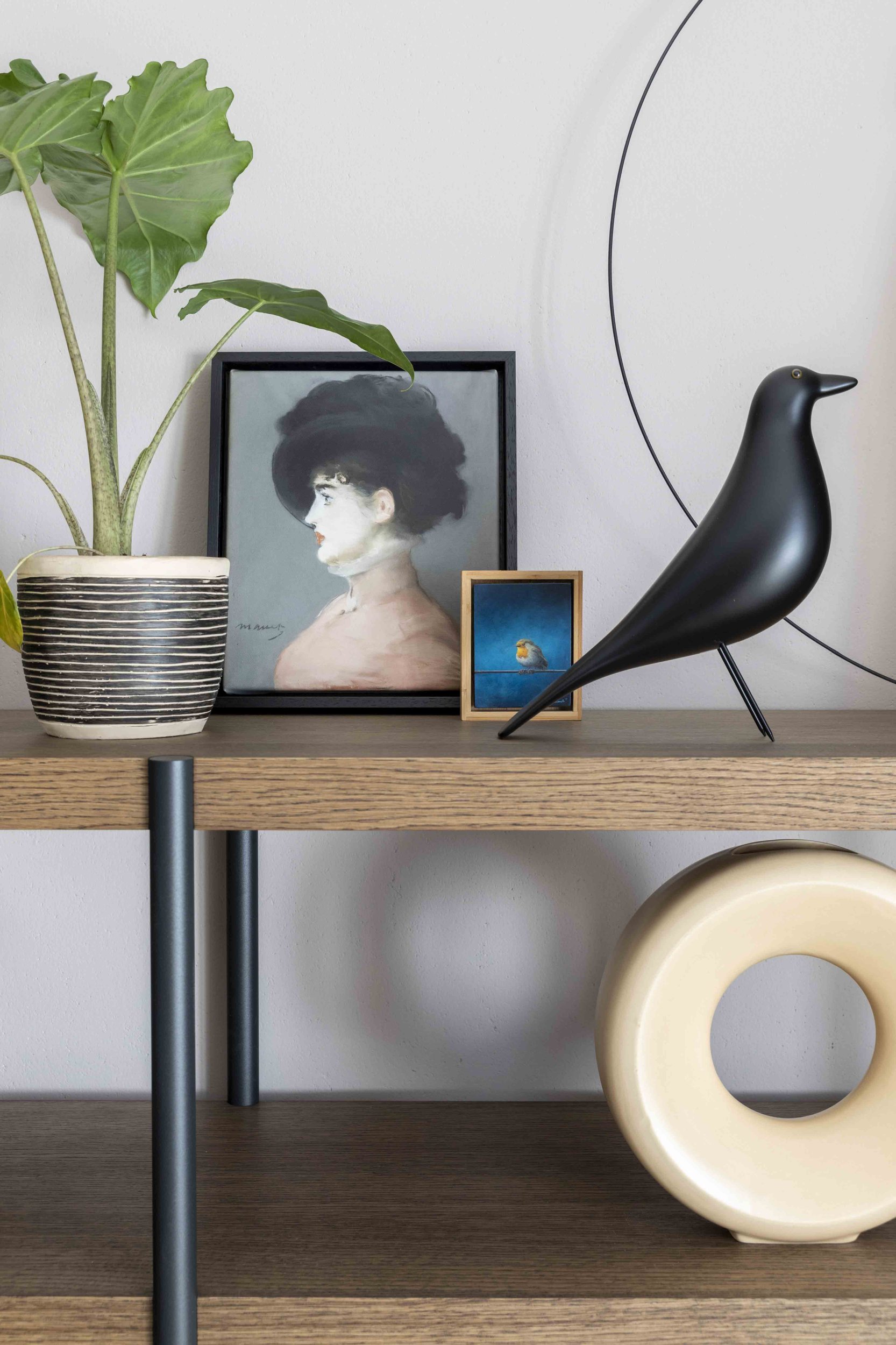 Vitra Eames House Bird Zwart | Eijerkamp Wonen