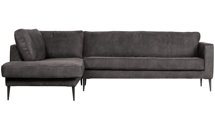 vtwonen Crew Dark Grey Hoekbank