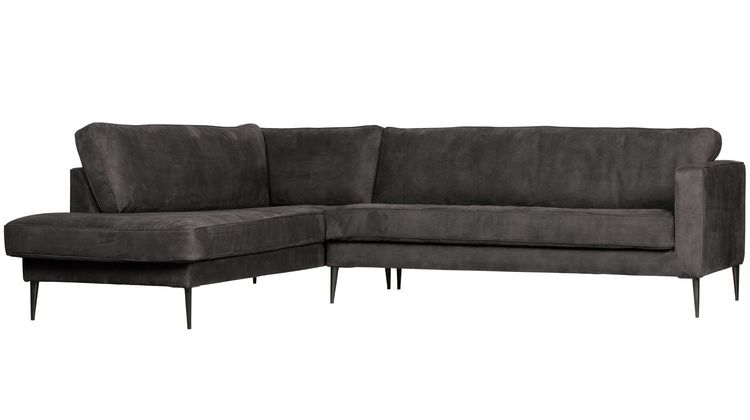 vtwonen Crew Dark Grey Hoekbank